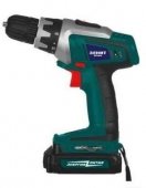 На фото Шуруповерт аккумуляторный Зенит ЗША-14-1 профи Li-ion (831975)