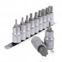 На фото Набор TORX на планке Intertool 9шт 1/2" Т20;25;30;40;45;50;55;60;70 (HT-1849)