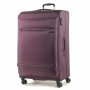 На фото Чемодан Rock Deluxe-Lite (L) Purple (924791)