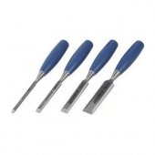 На фото Набор стамесок Intertool 4шт 6, 12, 18, 24мм (HT-3501)