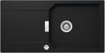 На фото Кухонная мойка Schock Manhattan D100 L Onyx-10 (22056010)