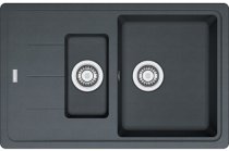 На фото Мойка для кухни Franke Basis BFG 651-78 Графит (114.0272.605)