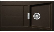 На фото Кухонная мойка Schock Opus D100 Bronze-87 (56044587)