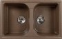 На фото Мойка для кухни Brenor Wenecja 20 05 Коричневая