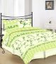 На фото Комплект постельного белья Руно 220х240 см 4шт Евро Зеленый (845.114Г_20-0879 Green)