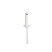 Заклепка алюминиевая Intertool 4.0*16мм, упаковка 50шт (RT-4016) На фото Заклепка алюминиевая Intertool 4.0*16мм, упаковка 50шт (RT-4016)