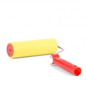 На фото Валик прижимной обойный Intertool 48*180мм (KT-0018)