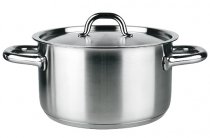 На фото Кастрюля с крышкой Fissler 24 см / 5.7 л Family Line (F-33-110-24)