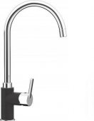 Смеситель для кухни Schock Simi Nero-13 черный (50100013) На фото Смеситель для кухни Schock Simi Nero-13 черный (50100013)