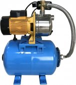 На фото Насосная станция Optima JET100S-24 1.1 кВт нержавейка на Гребёнке