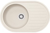 На фото Кухонная мойка Franke Ronda ROG 611 Ваниль (114.0381.063)