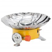 На фото Плита газовая Sigma с пьезоподжигом и защитой от ветра (2903511)