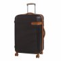 На фото Чемодан на колесах Rock Valiant Coffee Brown Hardshell Expandable (M) (925062)