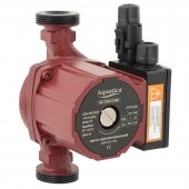 На фото Насос циркуляционный Aquatica 5-45Вт Hmax 6м Qmax 50л/мин Ø1½ 180мм + гайки Ø1 (774136)