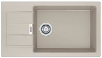 На фото Кухонная мойка Franke Sirius Tectonite SID 611-78 XL Slim Сахара (114.0497.981)