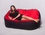 На фото Кресло-мешок Диван Poparada Red medium (D1M)