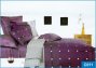 На фото Постельное белье Leleka-Textile Сатин 200х220 Фиолетовое Евро
