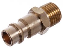 Переходник Airkraft папа 1/4 внешняя резьба PROFI Made in Italy (SE2-2PM) На фото Переходник Airkraft папа 1/4 внешняя резьба PROFI Made in Italy (SE2-2PM)