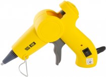 На фото Пистолет клеевой Mastertool 7.2 мм 200 Вт 5 г/мин Капля-Стоп с переключателем температуры (42-0514)