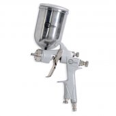 На фото Краскораспылитель Intertool HP STEEL 1.0мм, 400мл, три регулировки (PT-0201)
