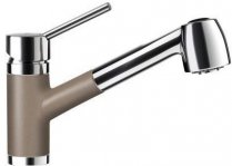 Кухонный смеситель Schock Pila Earth-82 бежевый (54112082) На фото Кухонный смеситель Schock Pila Earth-82 бежевый (54112082)