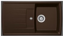На фото Кухонная мойка Schock Lotus D100 Chocolate-86 (54145086)