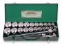 На фото Набор торцевых головок Jonnesway 3/4"DR головки 22-50мм и 7/8"-2" 27 шт (S04H6327S)