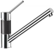 Кухонный смеситель Schock SC50 Nero-13 хром/черный (50300013) На фото Кухонный смеситель Schock SC50 Nero-13 хром/черный (50300013)