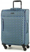 На фото Чемодан на колесах Members Vogue (M) Blue Geo Print (923550)