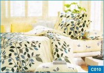 На фото Постельное белье Leleka-Textile Сатин 175х210 Желтое Двуспальное