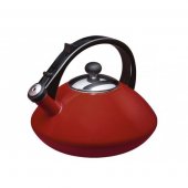 На фото Эмалированный чайник Cosmico Rosso Bollitore collection, 2,5 л (88601)