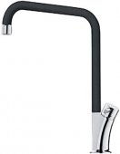 Кухонный смеситель Franke GALILEO фрагранит хром/оникс (115.0289.842) На фото Кухонный смеситель Franke GALILEO фрагранит хром/оникс (115.0289.842)