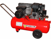 На фото Компрессор Forte ZA 65-100 2.2кВт 100л 335л/мин 8бар 220В (25043)