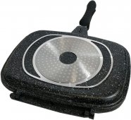 Сковорода-гриль Zurrichberg 32 см (ZBP-7103 Black) На фото Сковорода-гриль Zurrichberg 32 см (ZBP-7103 Black)