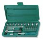 Набор торцевых головок Jonnesway 1/4"DR 4-13 21 шт (S04H2721S) На фото Набор торцевых головок Jonnesway 1/4"DR 4-13 21 шт (S04H2721S)