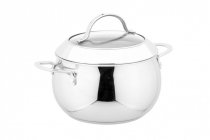 На фото Кастрюля Vinzer 20 см / 4.2 л Grand Majestic Glossy series (89163)