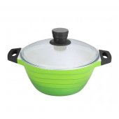 На фото Кастрюля Gipfel VIENNA 28х13 см 5.2 л (2546)