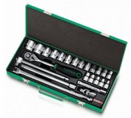 На фото Набор инструмента Toptul 1/2" 24ед. 12 граней (GCAD2404)