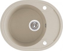 На фото Кухонная мойка Laveo Dafne бежевая (SGD_483T)