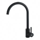 Смеситель для кухни HAIBA SUS 011 черный (HB0993) На фото Смеситель для кухни HAIBA SUS 011 черный (HB0993)