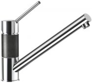 Кухонный смеситель Schock SC50 Onyx-10 хром/оникс (50300010) На фото Кухонный смеситель Schock SC50 Onyx-10 хром/оникс (50300010)