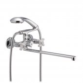 Смеситель для ванны Haiba ODYSSEY 140 (HB0303) На фото Смеситель для ванны Haiba ODYSSEY 140 (HB0303)