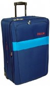 На фото Чемодан на колесах Skyflite Domino Blue (M) (923957)