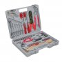 На фото Набор инструмента Intertool с комплектом метизов и аксессуаров 100шт (ET-5100)