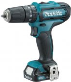 На фото Шуруповерт аккумуляторный Makita DF331DWYE 10.8 В Li-Ion (63887)