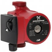 На фото Насос циркуляционный Grundfos UPS15-60 130 1х230В (96281471)