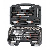 На фото Набор инструмента Fixman 1/4" & 1/2" 65 предметов (BT65)