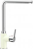 Кухонный смеситель Schock Sono crema-14 хром/кремовый (50400014) На фото Кухонный смеситель Schock Sono crema-14 хром/кремовый (50400014)