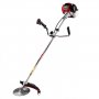 На фото Мотокоса Intertool STORM 1.85 кВт, 52 см3, катушка, фреза 40 зубъев, двухплечевой ремень (WT-2230)
