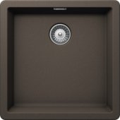 На фото Кухонная мойка Schock Brooklyn N100 Mocha-63 (34025063)